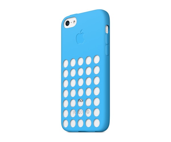 CUSTODIA APPLE PER IPHONE 5C AZZURRO